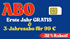 Bild von 1 Jahr gratis + 3-Jahres-Abonnement mit 32 % Rabatt für 99 EUR, Bild 1