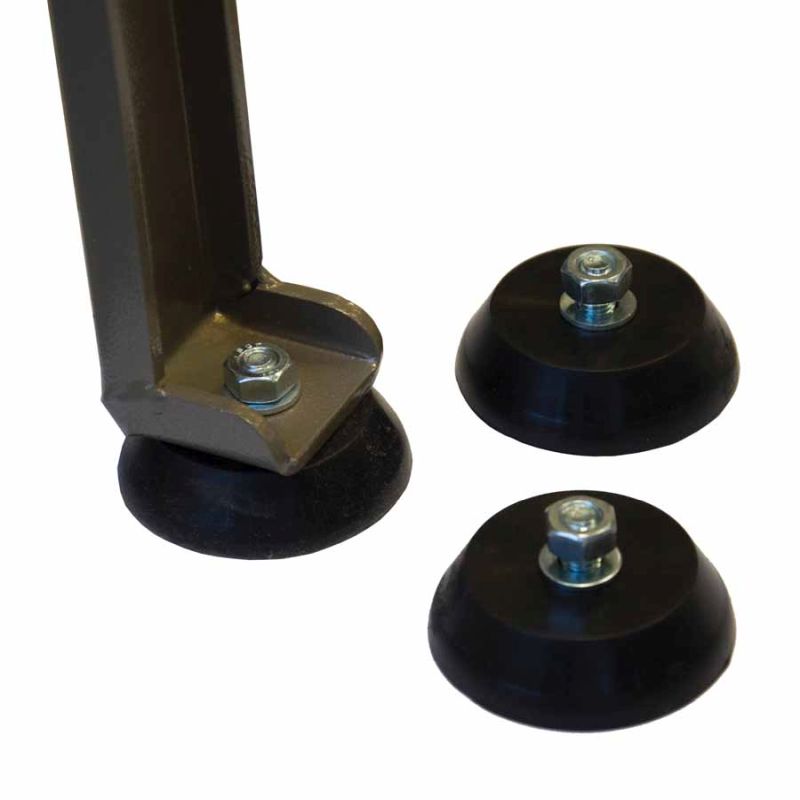 Gummifüsse für Honigschleuder mit Schraube M8