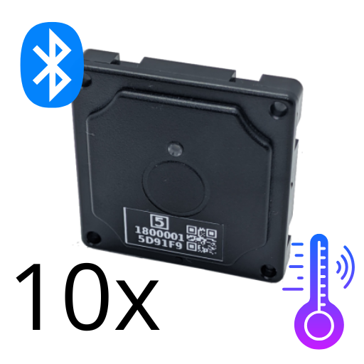 Bluetooth-Temperatur-Sensor (10er-Set) – BTTSx10